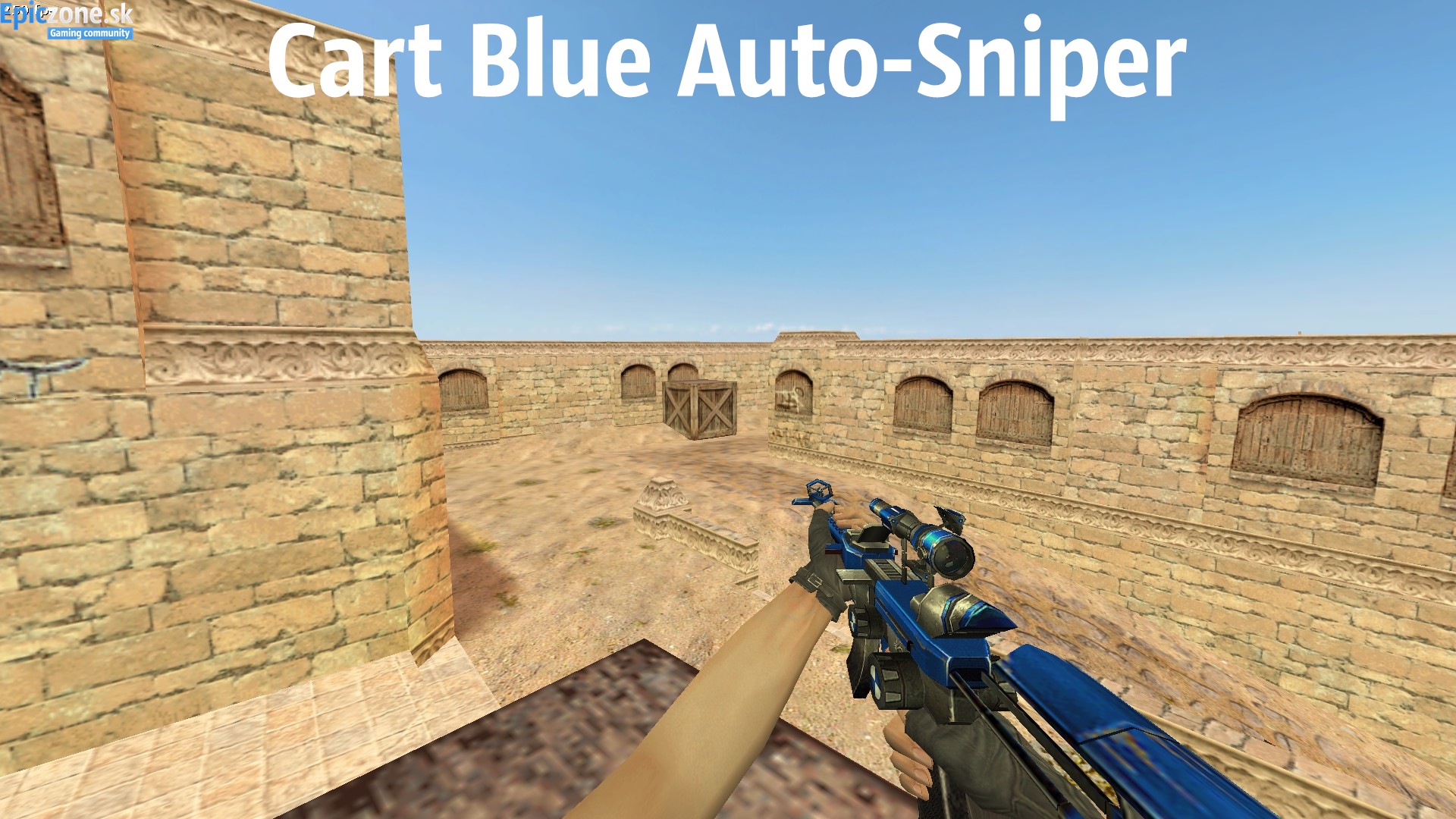 Cart Blue Auto-Sniper