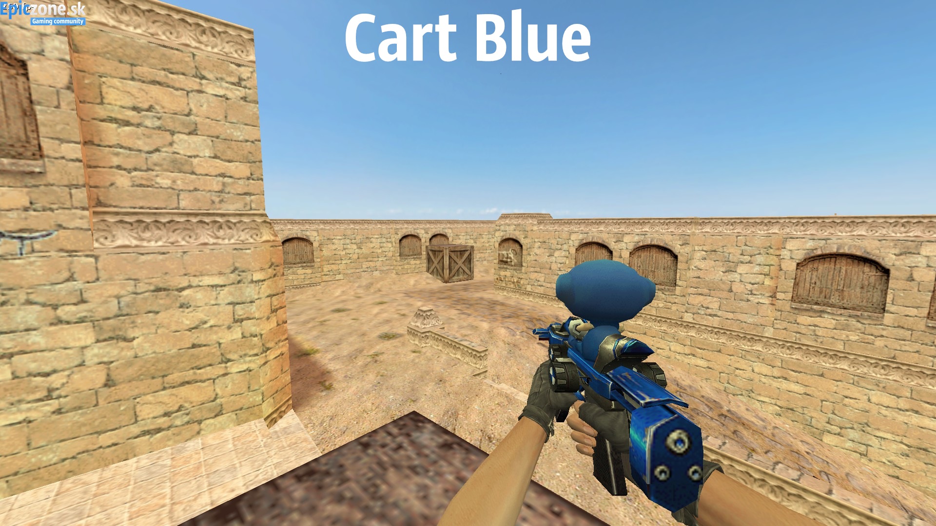 Cart Blue